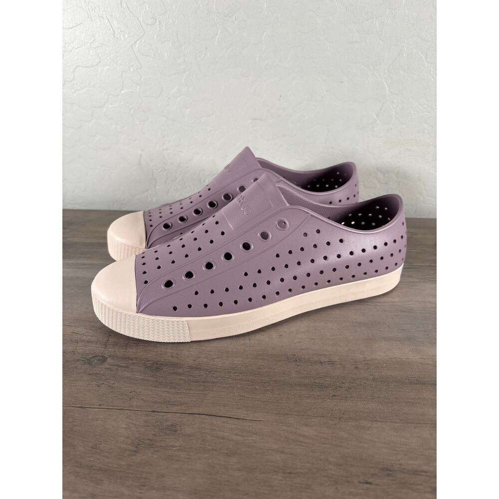 Native Jefferson Wildflower‎ Purple/Lint Pink Slip-On Water Shoes Men 10